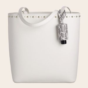 CarryME-Set TREND Schlange Tasche weiß Handgel