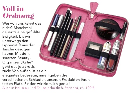 Tipp Magazin Meins Kosmetik-Etui aus Leder Pericosa